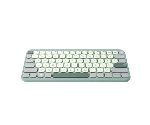 מקלדת אלחוטית ASUS Marshmallow Keyboard KW100 BT Green Tea