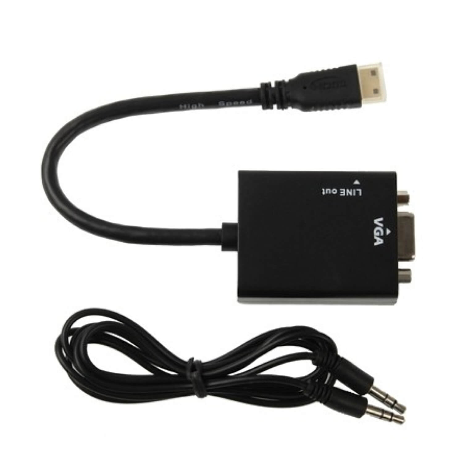 Mini HDMI to VGA + Audio