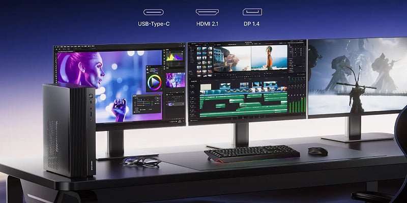 MinisForum 795S7 AMD Ryzen 9 7945HX 32GB 1TB SSD W11P MiniPC