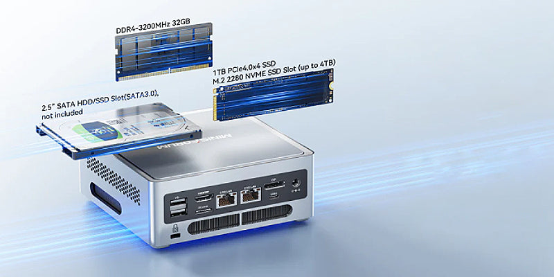 MinisForum NAB9 Plus i9-12900HK 32GB 1TB SSD W11P MiniPC