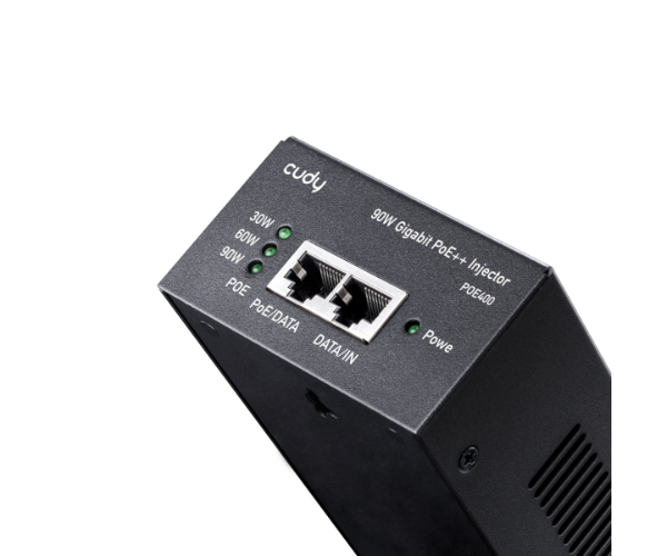 מזרק Cudy 90W Gigabit PoE Injector Adapter up to 100 Meters