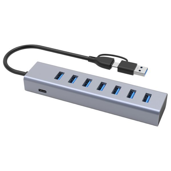 מפצל Solid HB437 TYPE-A USB 3.0 7 Ports - Cryptech