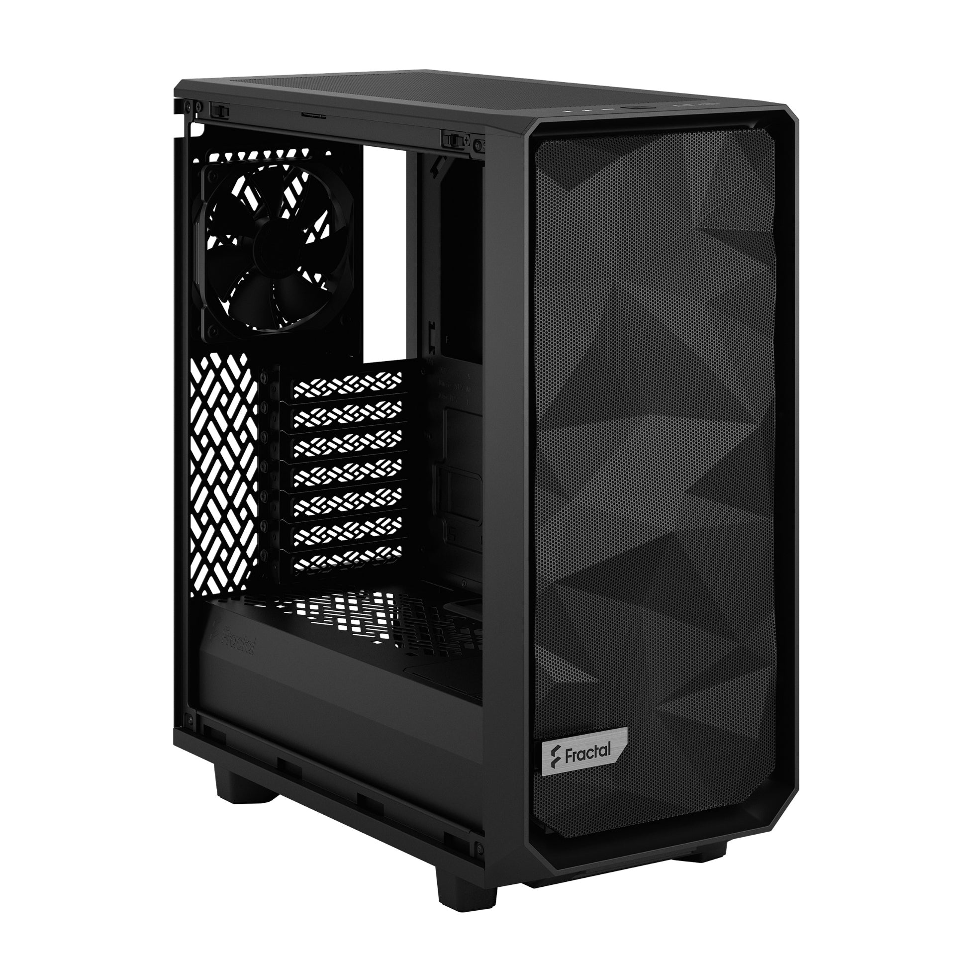 מארז FRACTAL DESIGN MESHIFY 2 COMPACT BLACK TG DARK TINT - Cryptech