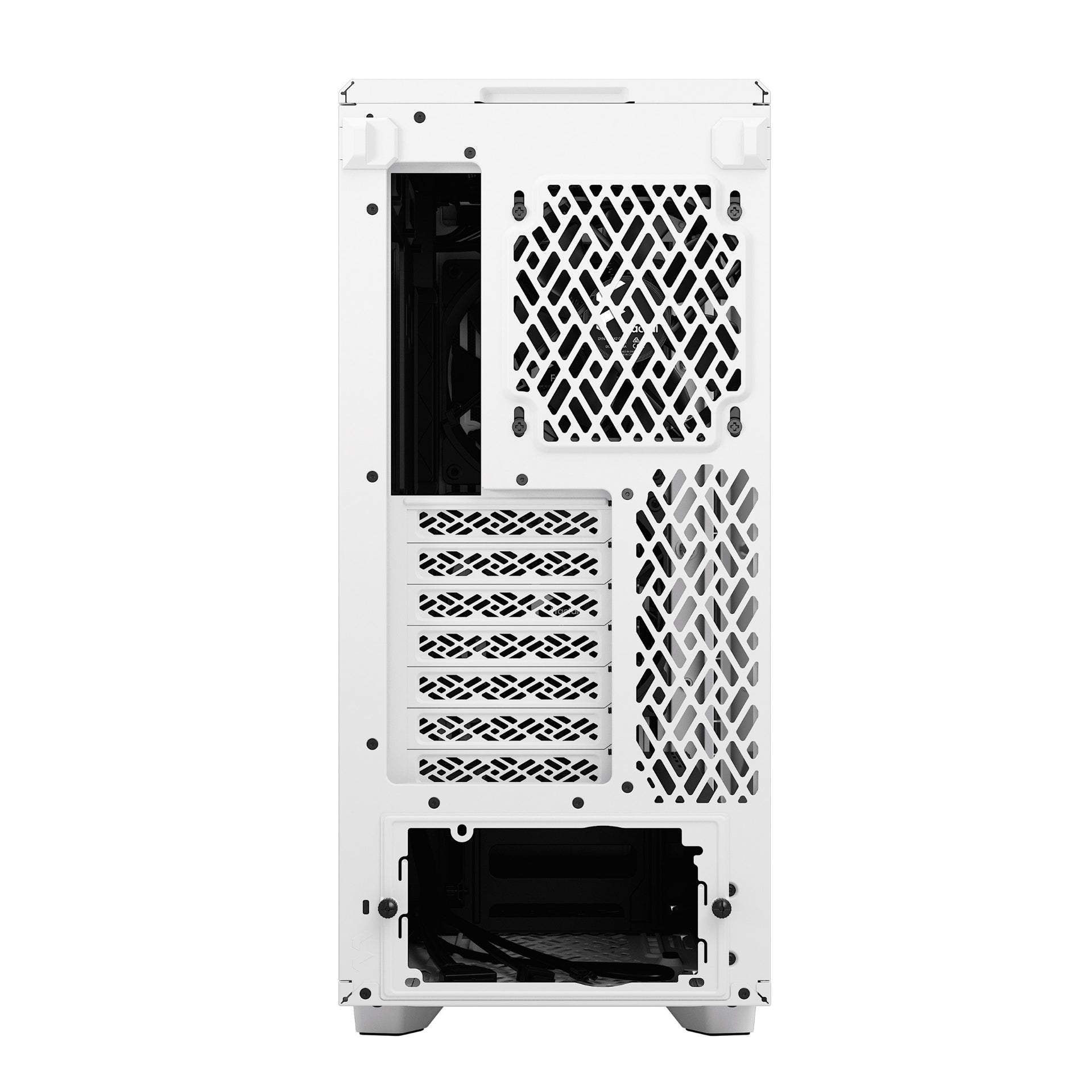 מארז FRACTAL DESIGN MESHIFY 2 COMPACT WHITE TG CLEAR TINT - Cryptech