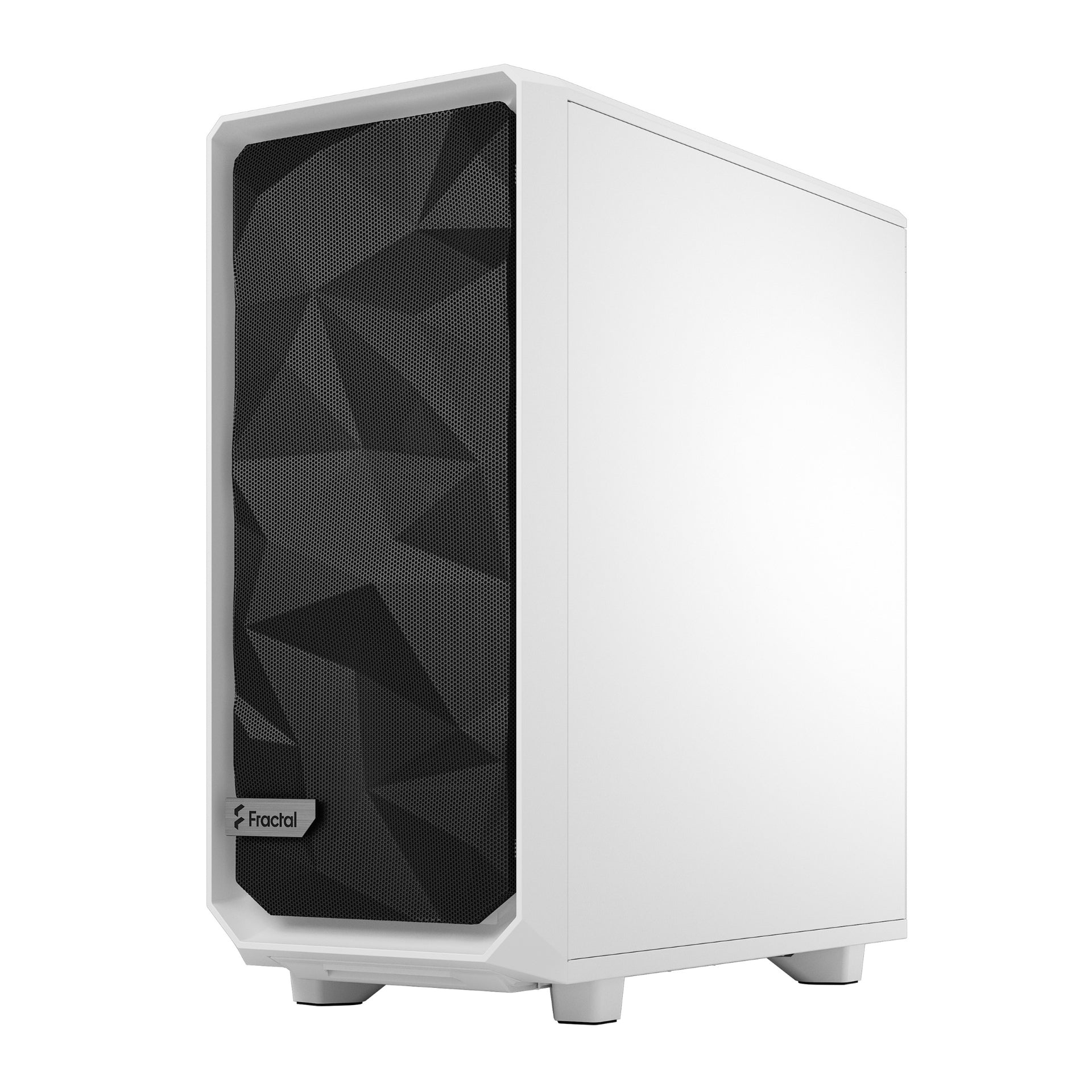 מארז FRACTAL DESIGN MESHIFY 2 COMPACT WHITE TG CLEAR TINT - Cryptech