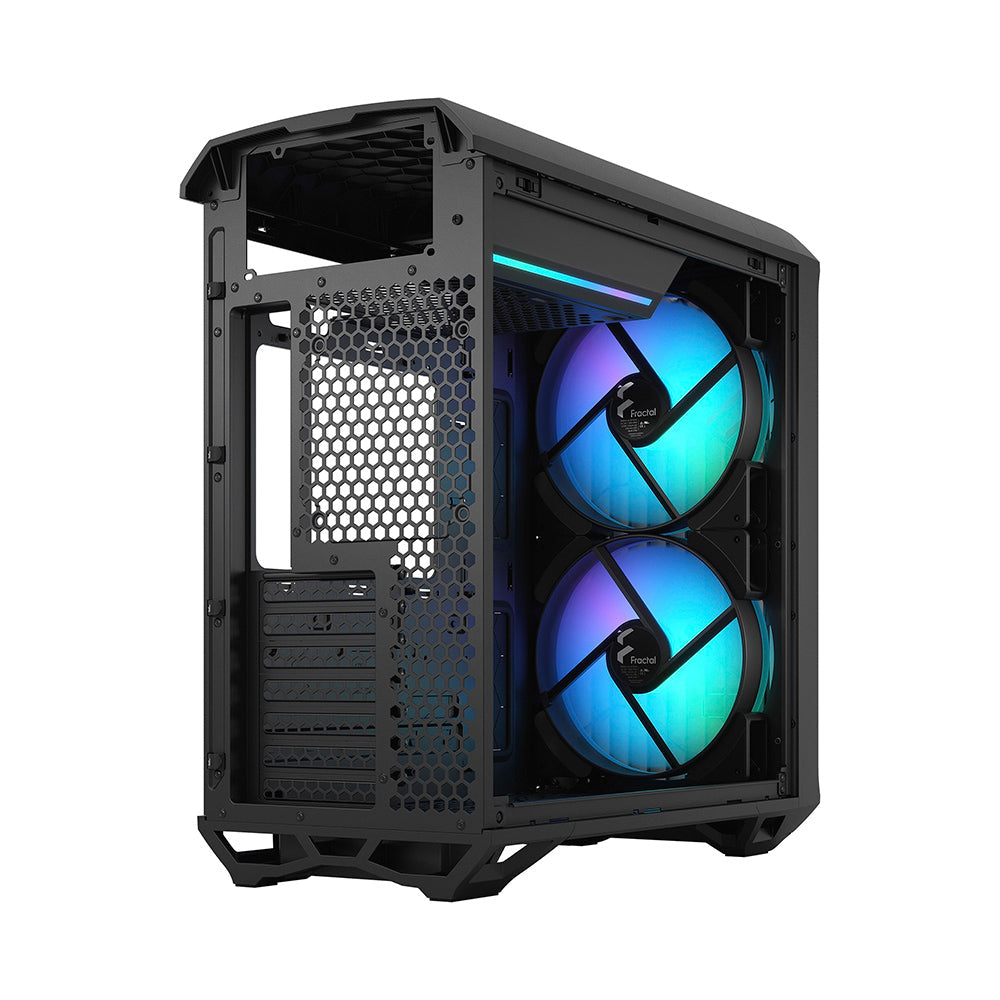 מארז FRACTAL DESIGN TORRENT COMPACT RGB BLACK TG LIGHT TINT - Cryptech