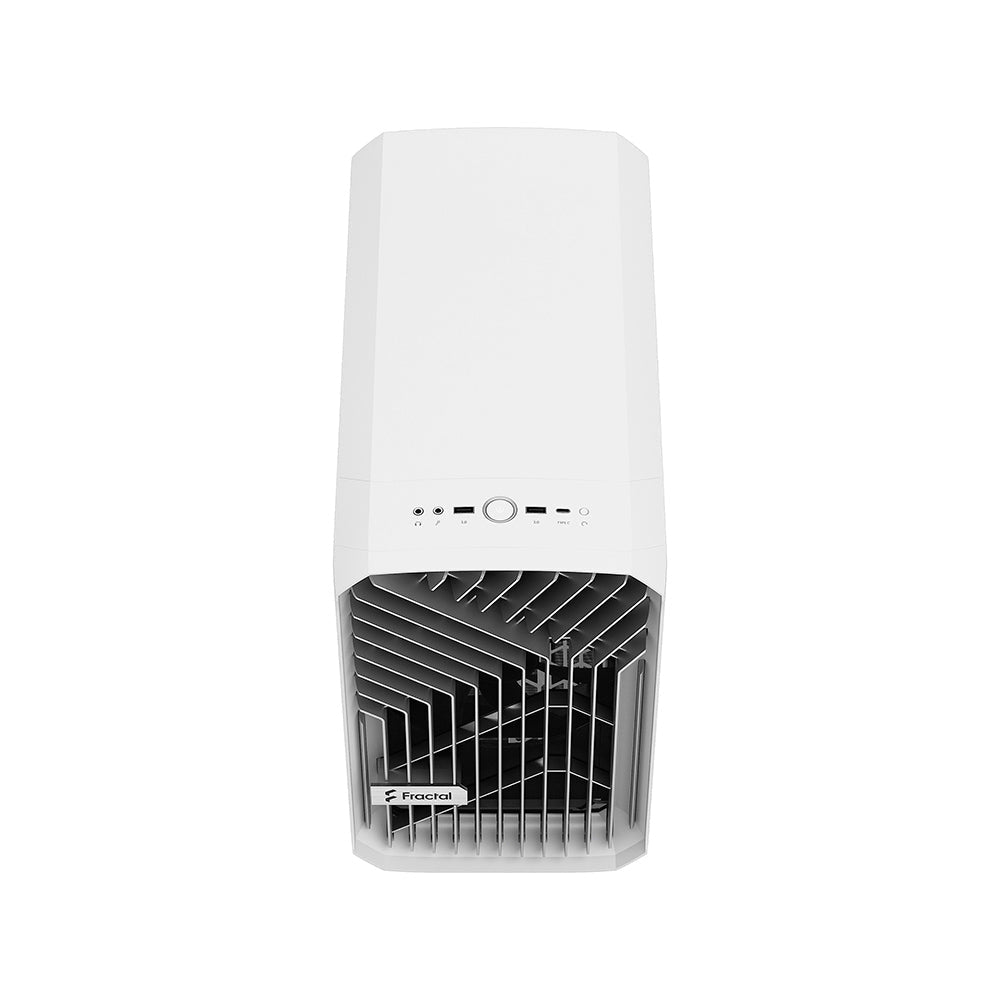 מארז FRACTAL DESIGN TORRENT NANO WHITE TG CLEAR TINT - Cryptech