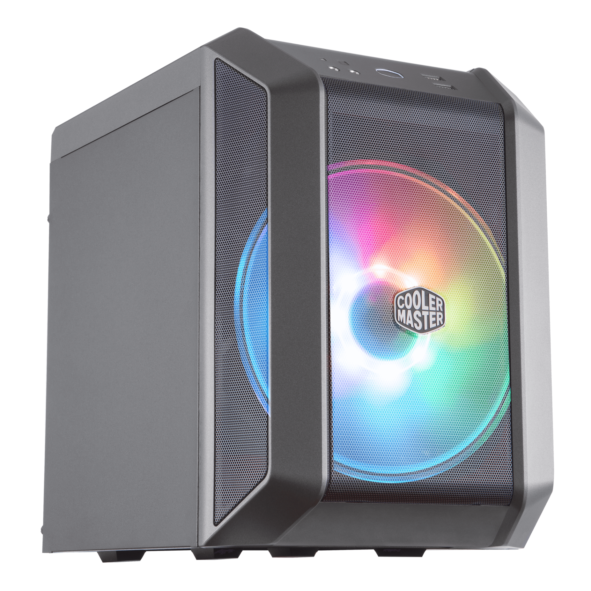 מארז מחשב COOLERMASTER MASTERCASE H100 MINI ITX ARGB - Cryptech