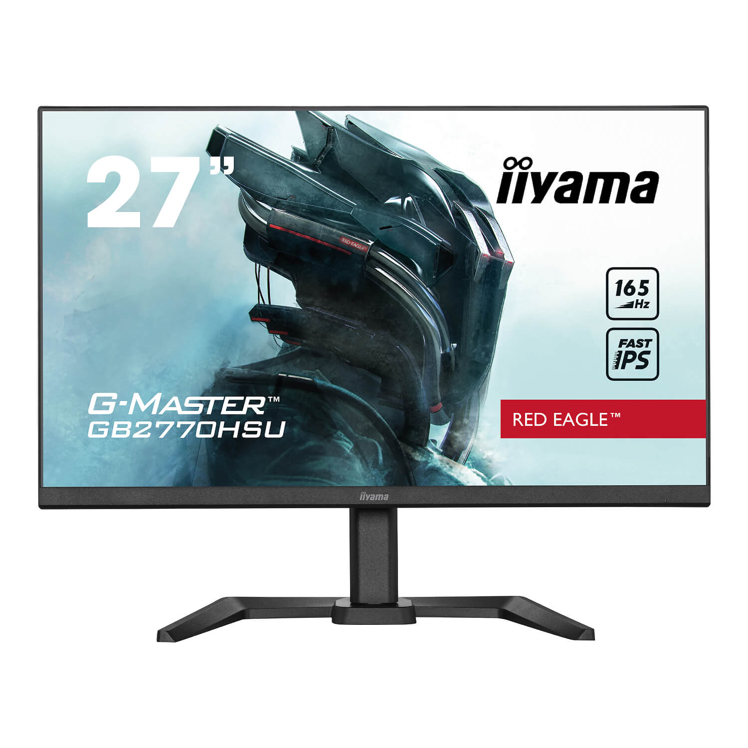 מסכ IIYAMA 27’ FHD 165HZ 0.8MS G-MASTER GAMING IPS