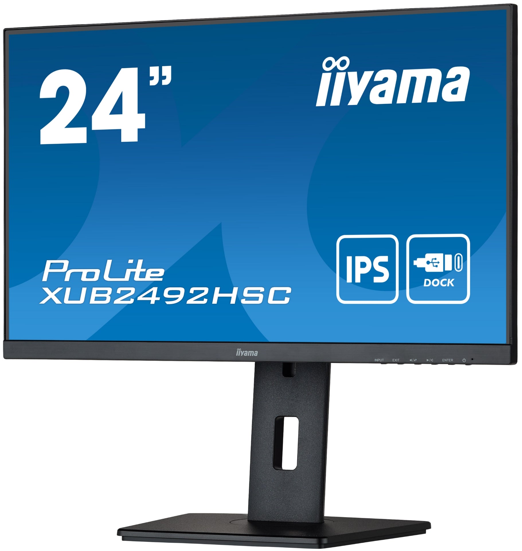 מסך מחשב IIYAMA 24’ PROLITE FHD 4MS (USB-C PD65W) WITH SPEAKERS IPS