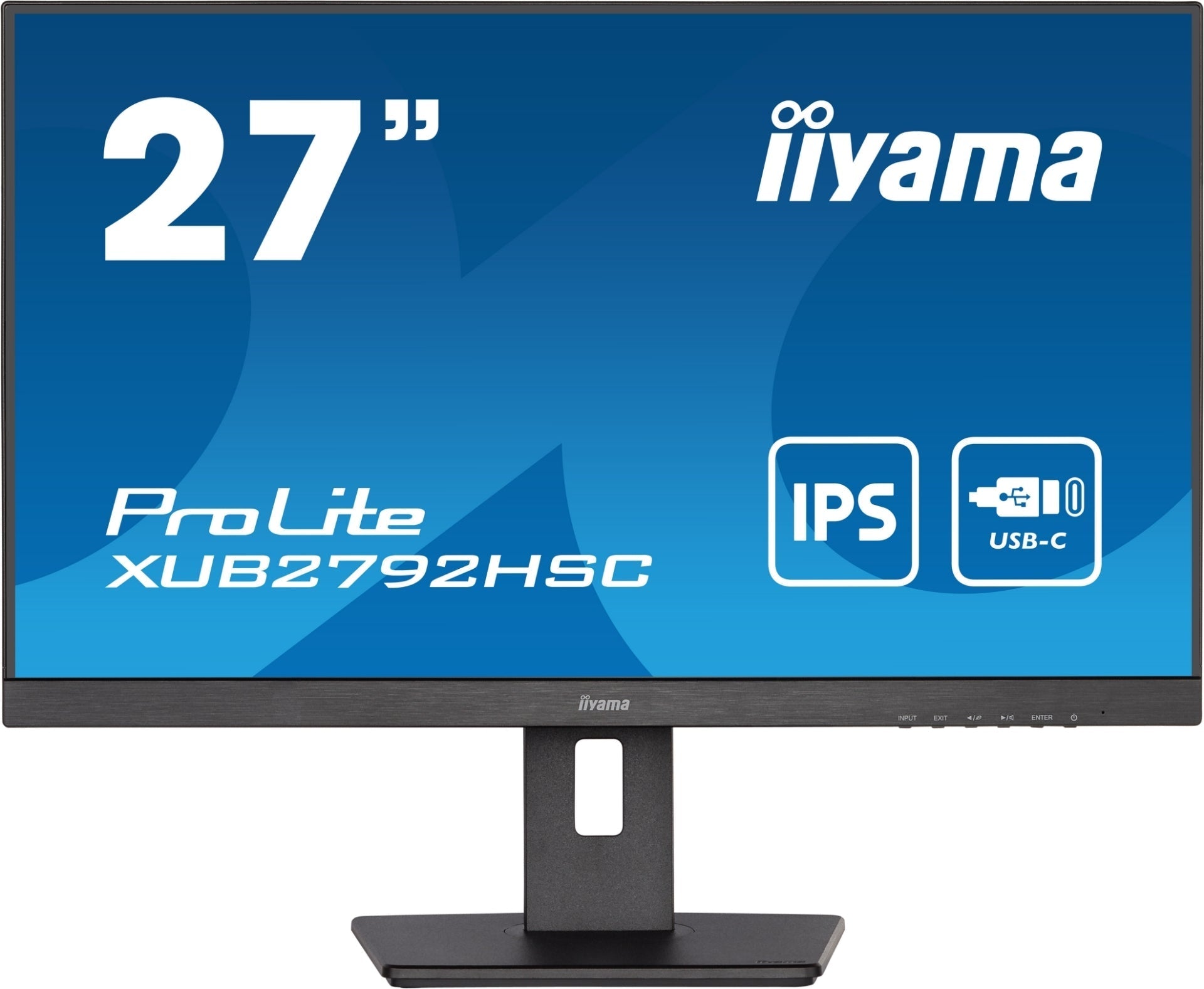 מסך מחשב IIYAMA 27’ PROLITE FHD 4MS (USB-C PD65W) IPS