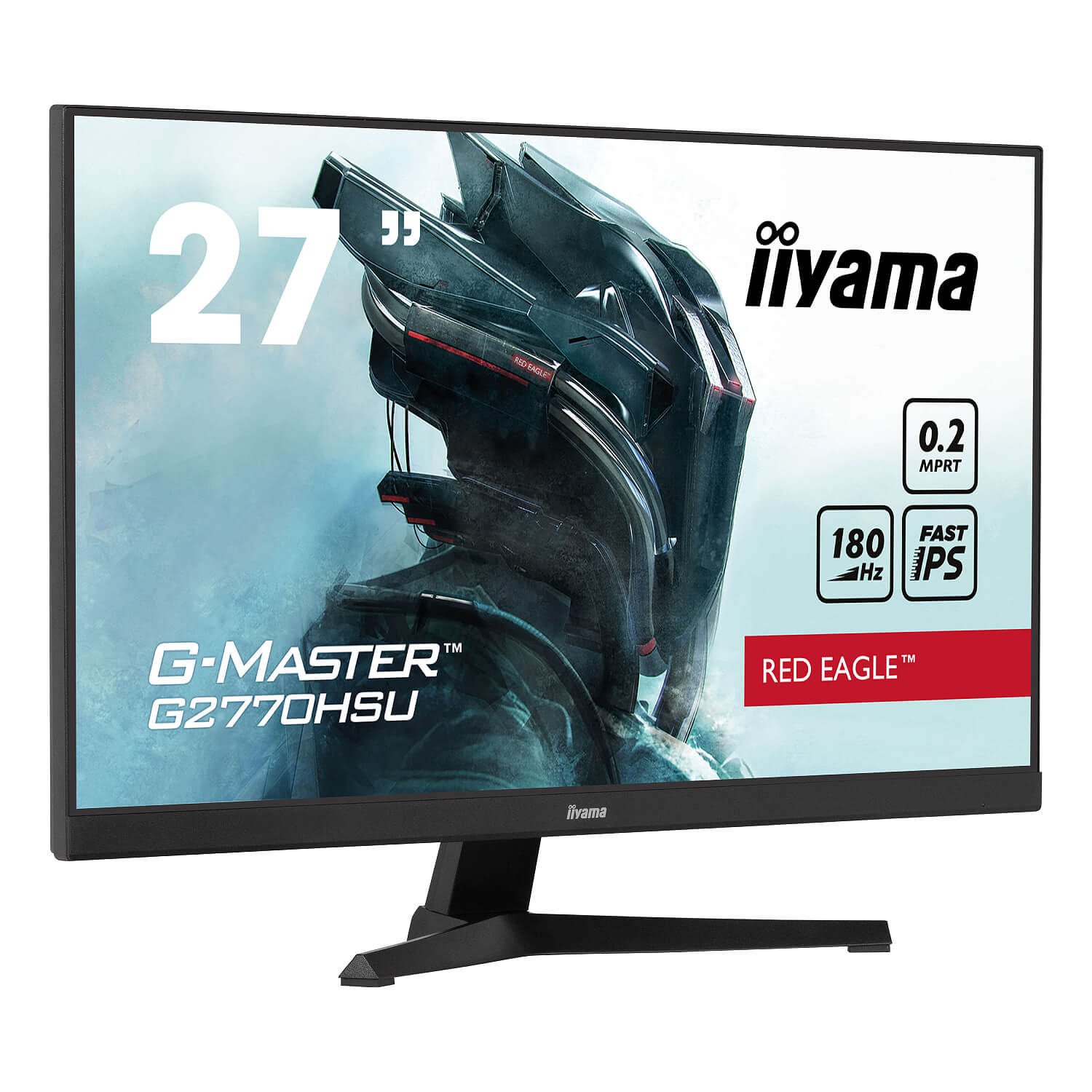 מסך מחשב לגיימינג IIYAMA 27’’ G-Master IPS FHD 180Hz 0.2ms