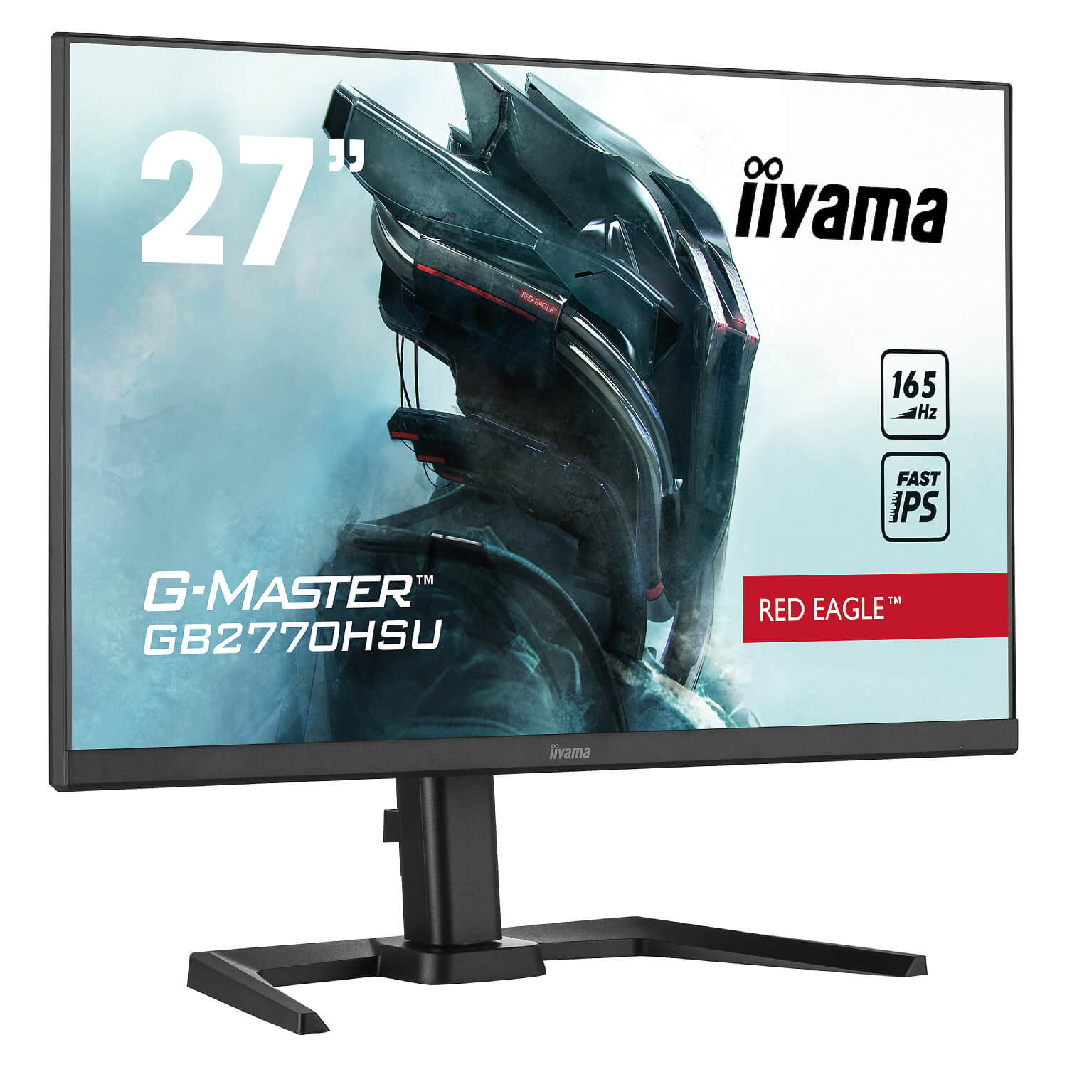 מסכ IIYAMA 27’ FHD 165HZ 0.8MS G-MASTER GAMING IPS