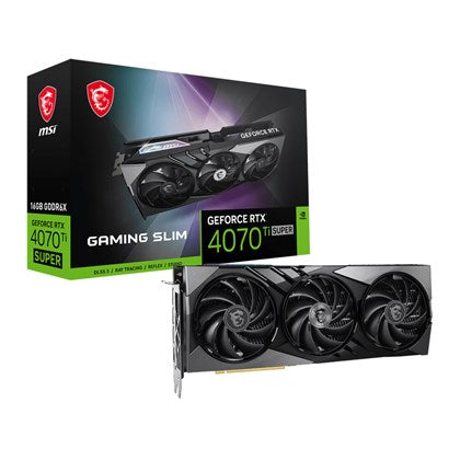 MSI GeForce RTX 4070 Ti SUPER 16G GAMING X SLIM