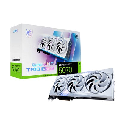 MSI GeForce RTX 5070 12G GAMING TRIO OC WHITE
