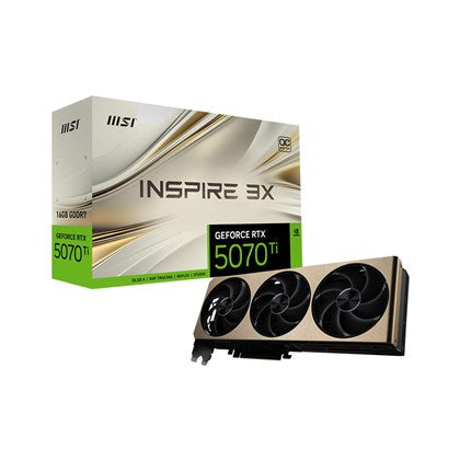 MSI GeForce RTX 5070 Ti 16G INSPIRE 3X OC