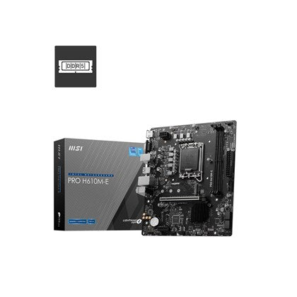 MSI PRO H610M-E DDR5
