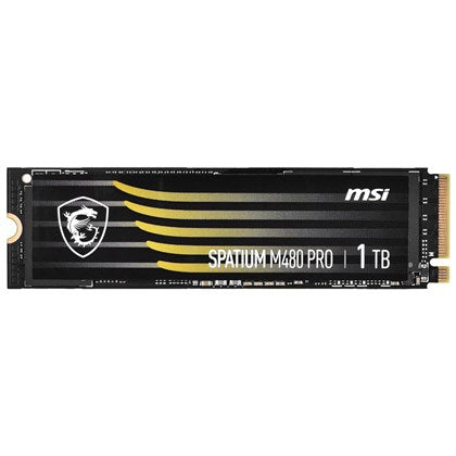 MSI SSD 1TB SPATIUM M480 Pro 7000/7400 PCIe 4.0 NVMe M.2 2280 5Y