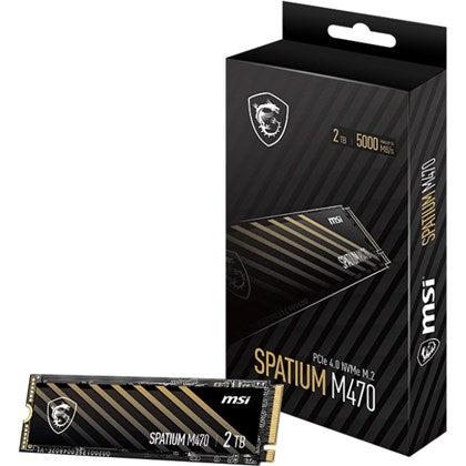 MSI SSD 2B SPATIUM M470 Pro PCIe 4.0 NVMe M.2 2280 5Y