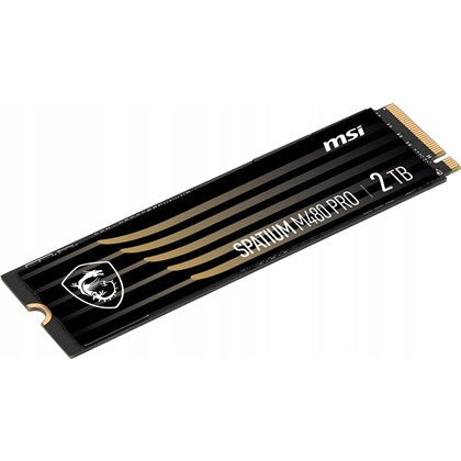 MSI SSD 2TB SPATIUM M480 Pro 7000/7400 PCIe 4.0 NVMe M.2 2280 5Y