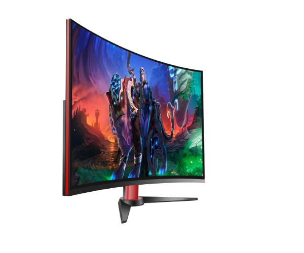 מסך גיימינג Solid 31.5 FHD VA 4Ms HDMI DP Curved 180HZ