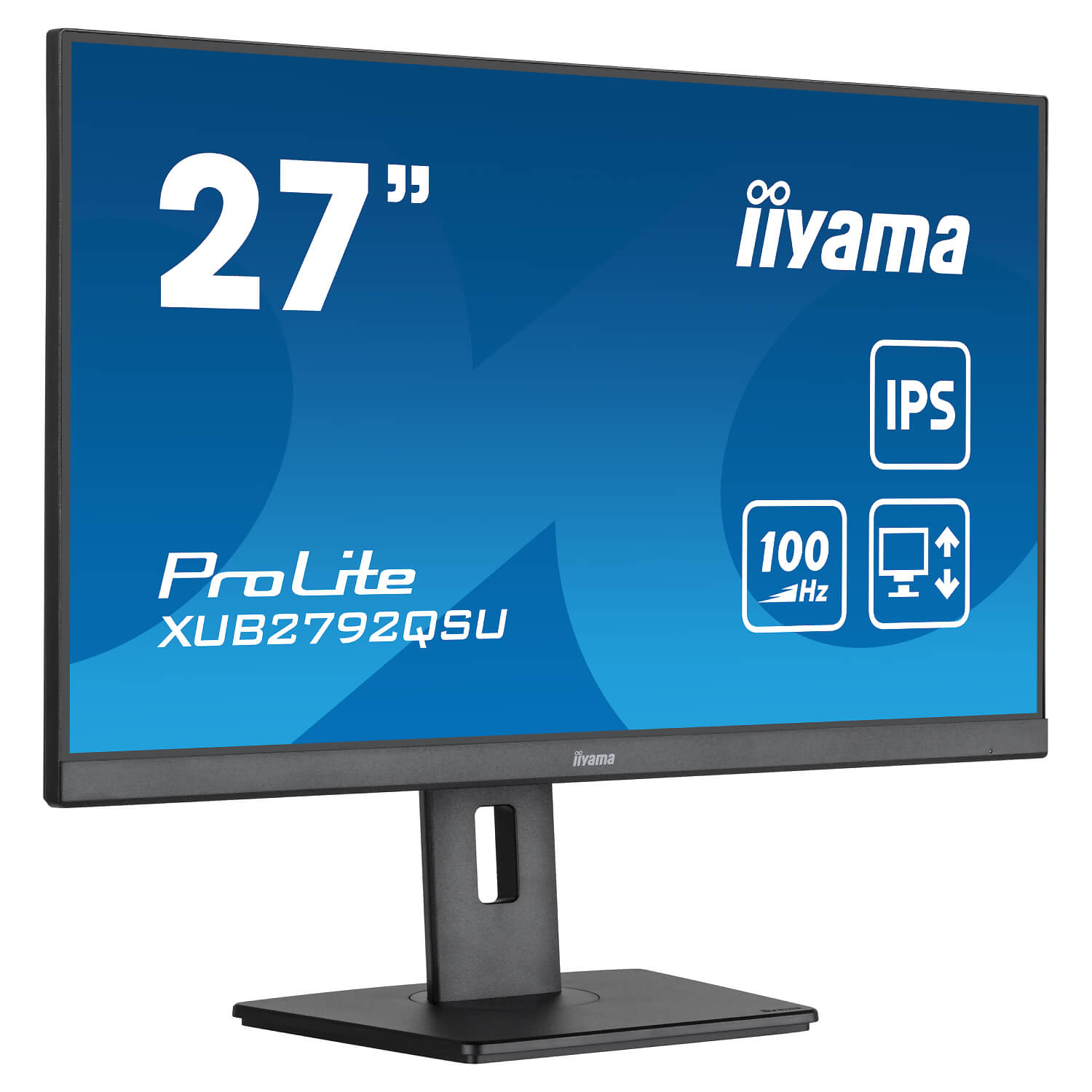 מסך IIYAMA 27’ PROLITE WQHD 100HZ 0.4MS IPS