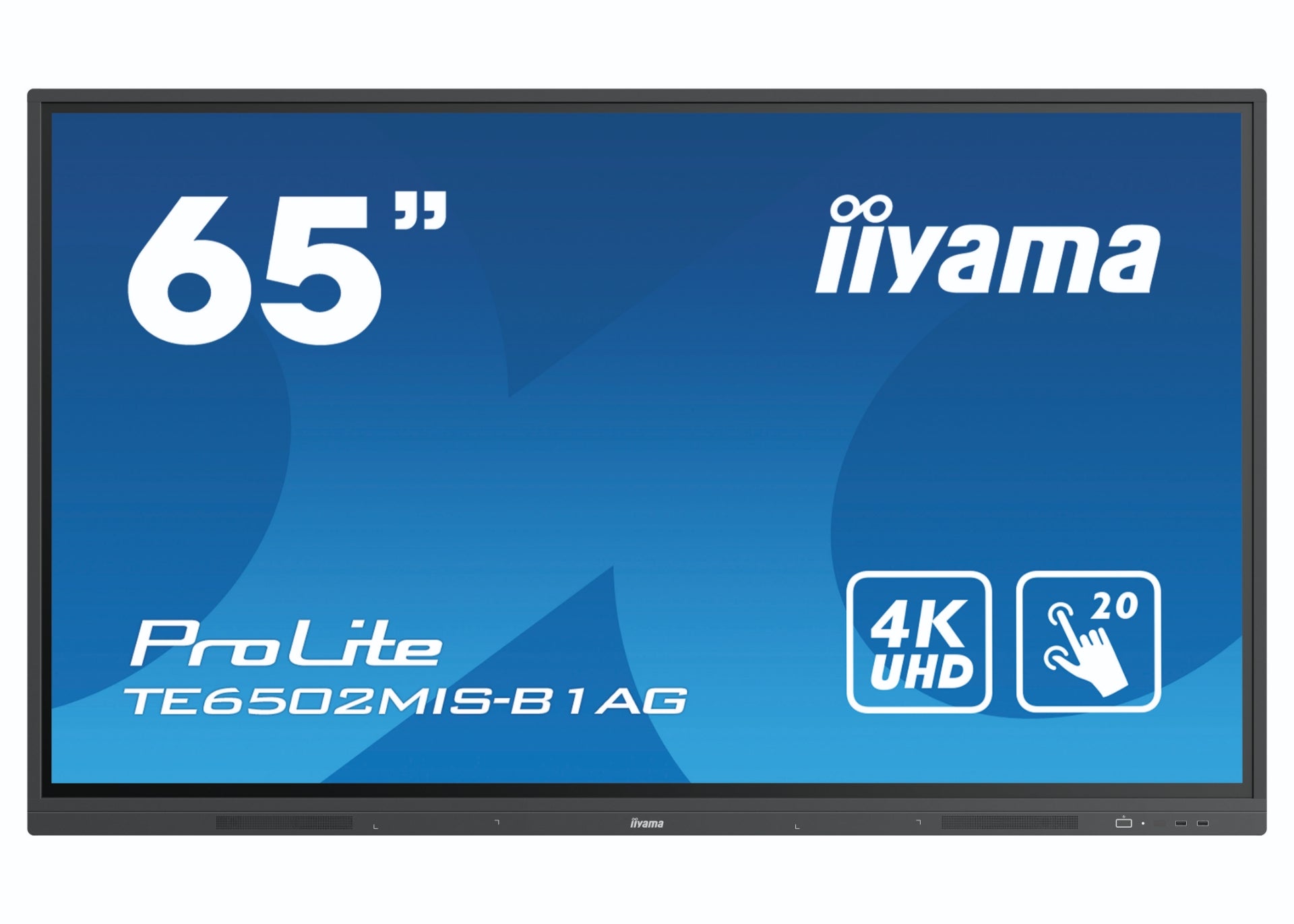 מסך מגע אינטראקטיבי בגודל 65 אינצ’ IIYAMA 65’ PROLITE VA 20PT TOUCH 4K INTERACTIVE