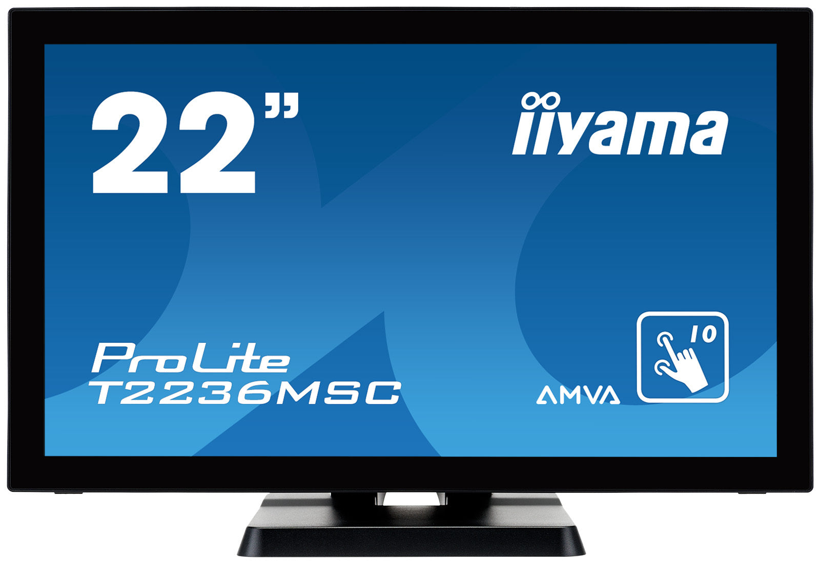 מסך מגע IIYAMA 21.5’ PROLITE AMVA 10PT TOUCH