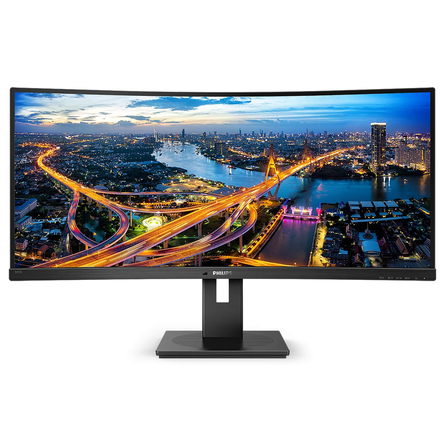 מסך מחשב קעור Philips 34’’ UltraWide VA WQHD 100Hz 4ms 1500R