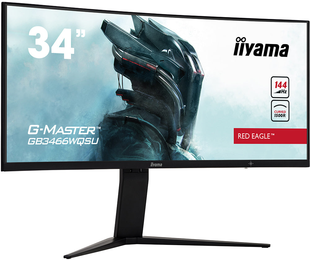 מסך גיימינג קעור IIYAMA 34’ G-MASTER UWQHD 144HZ 1MS VA