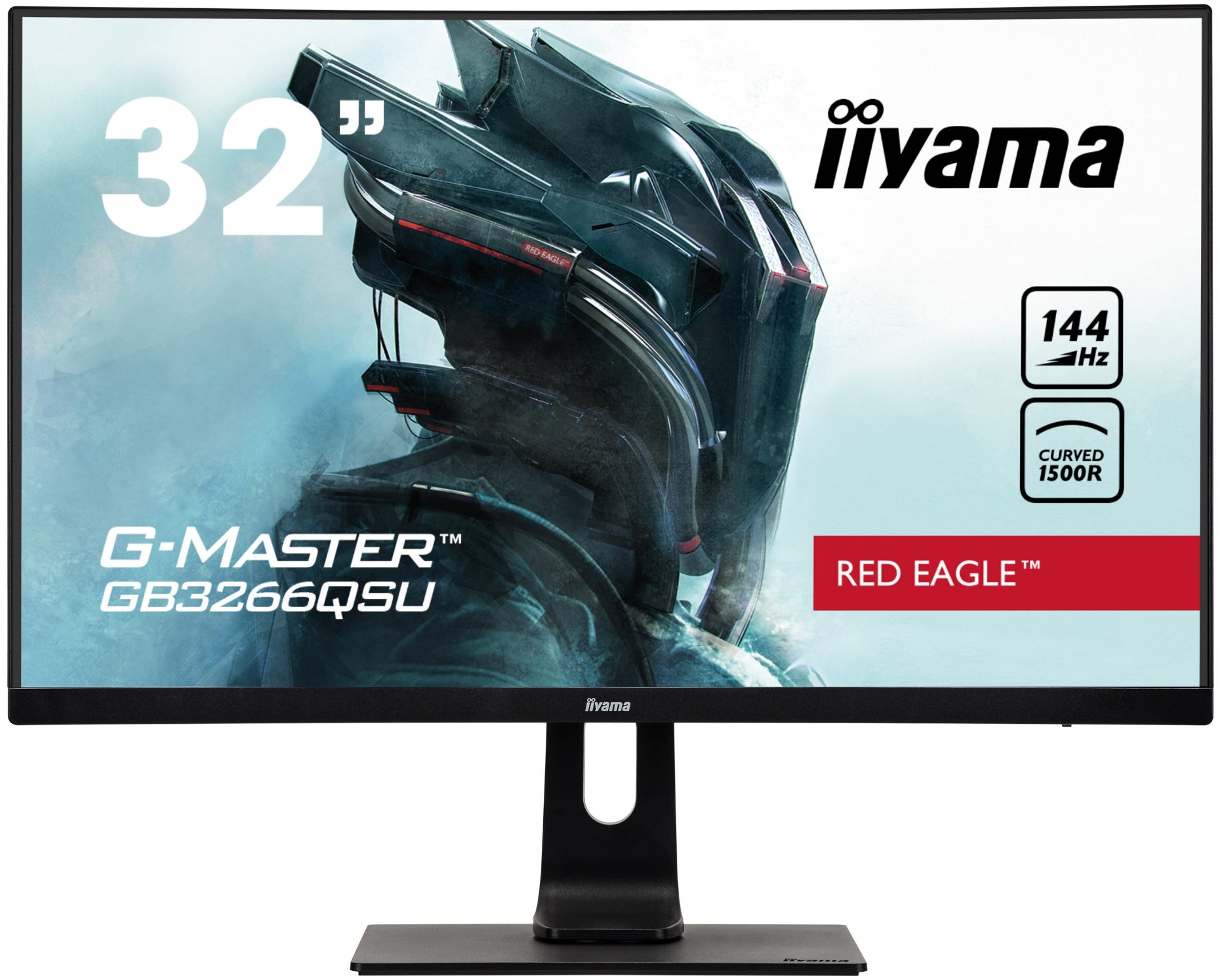 מסך גיימינג קעור IIYAMA 31.5’ WQHD 144HZ 1MS VA