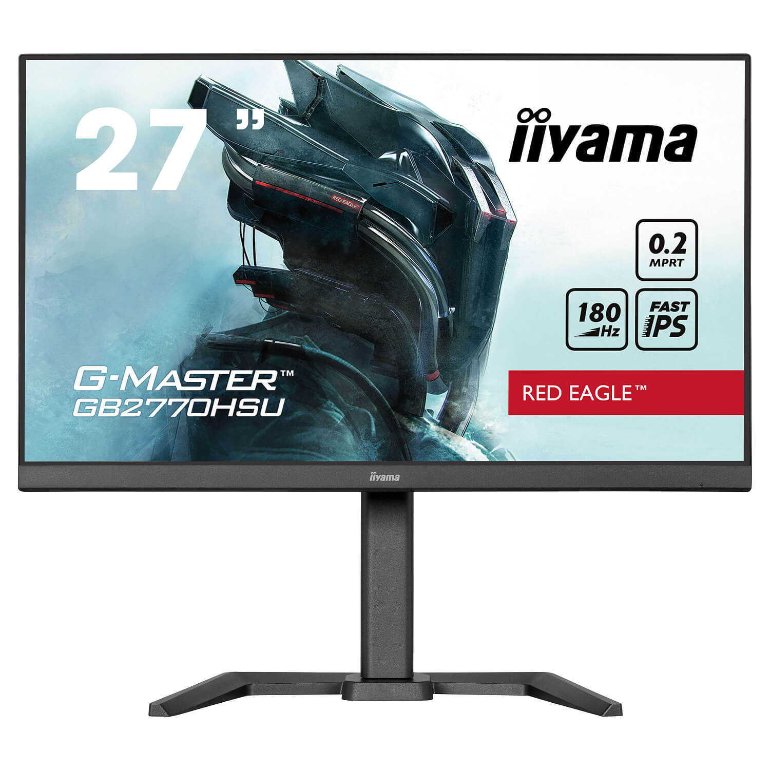 מסך מחשב לגיימינג IIYAMA 27’’ G-Master IPS FHD 180Hz 0.2ms