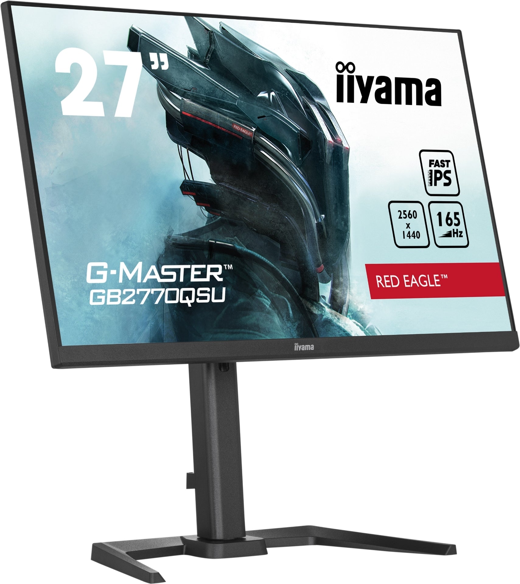 מסך מחשב גיימינג IIYAMA 27’ WQHD 165HZ 0.5MS G-MASTER GAMING IPS