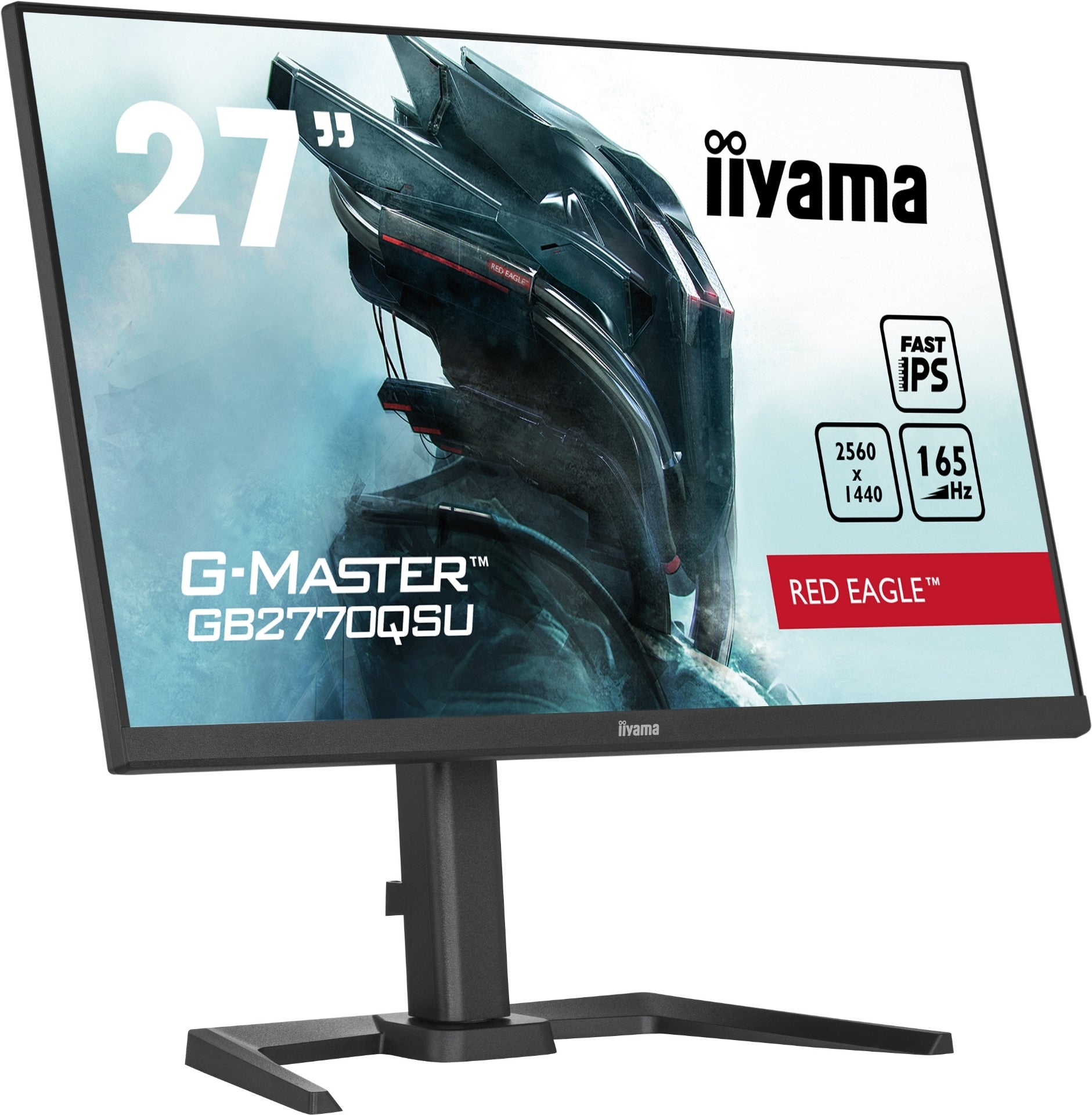 מסך מחשב גיימינג IIYAMA 27’ WQHD 165HZ 0.5MS G-MASTER GAMING IPS