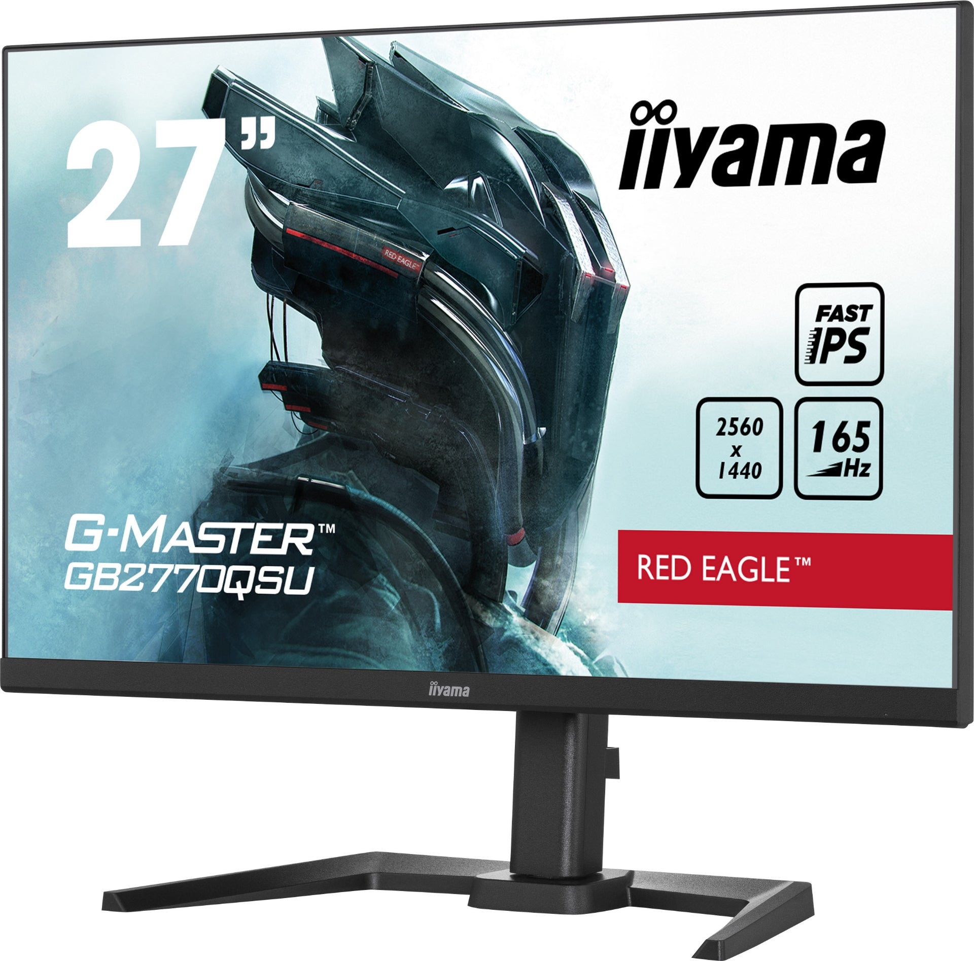 מסך מחשב גיימינג IIYAMA 27’ WQHD 165HZ 0.5MS G-MASTER GAMING IPS