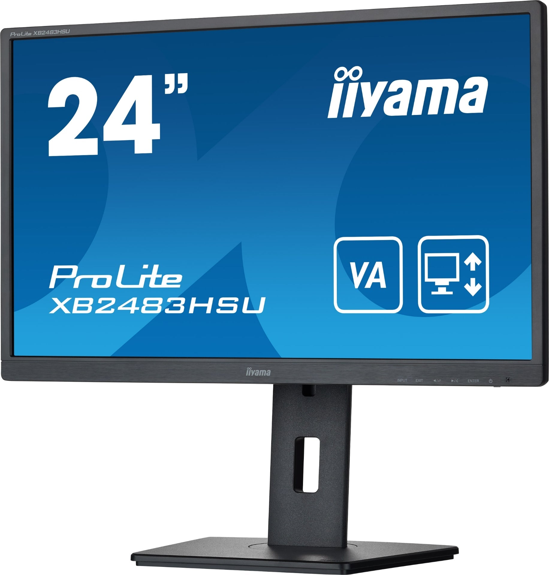 מסך מחשב - IIYAMA 24’ PROLITE FHD W/SPEAKERS VA MONITOR