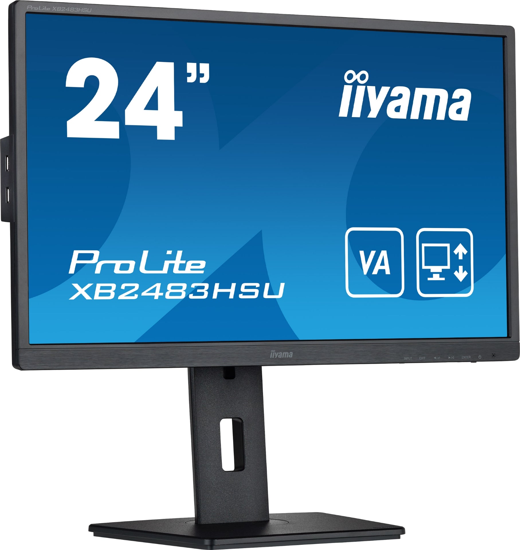 מסך מחשב - IIYAMA 24’ PROLITE FHD W/SPEAKERS VA MONITOR