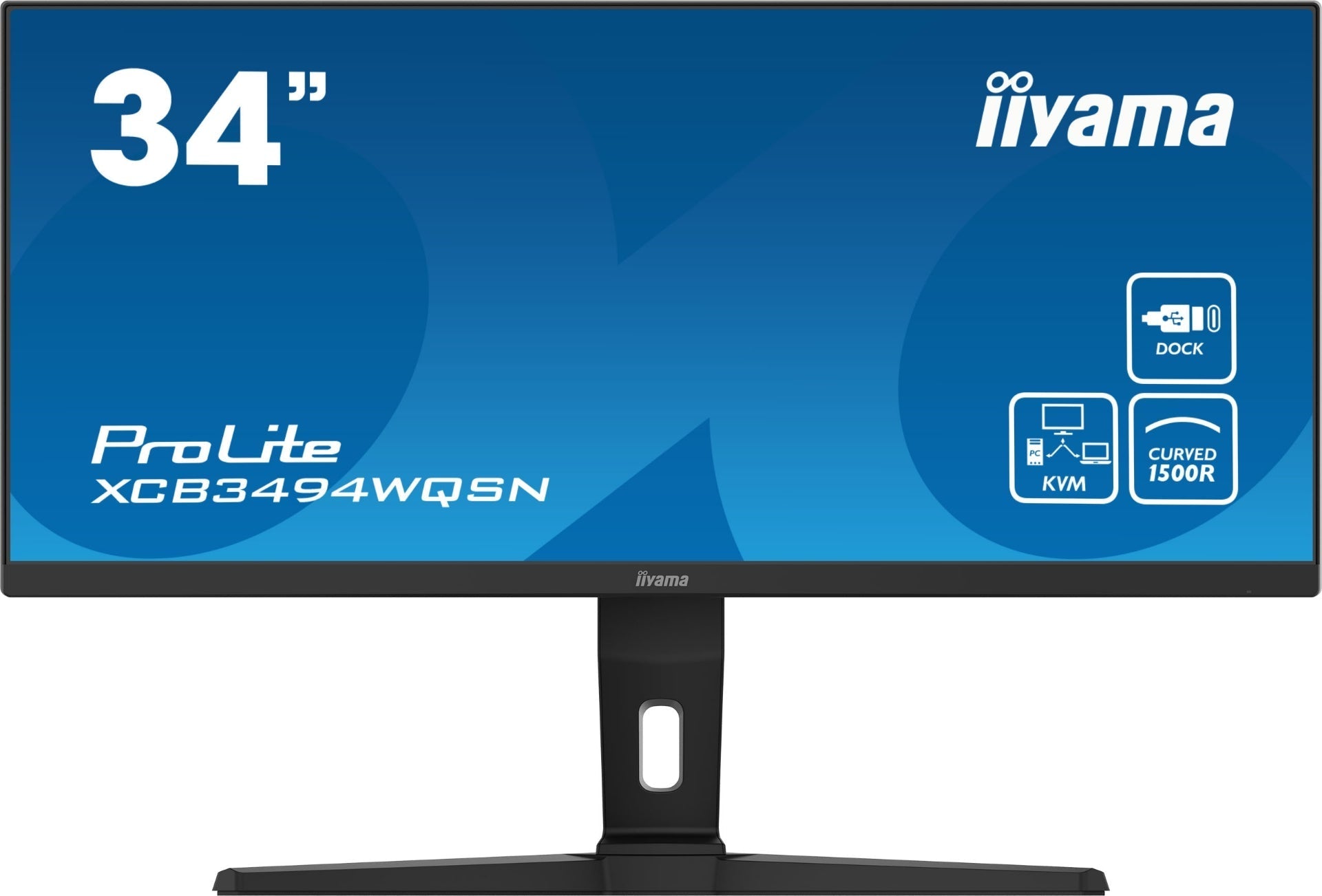 מסך מחשב קעור IIYAMA 34’ PROLITE UWQHD VA WITH USB-C CURVED