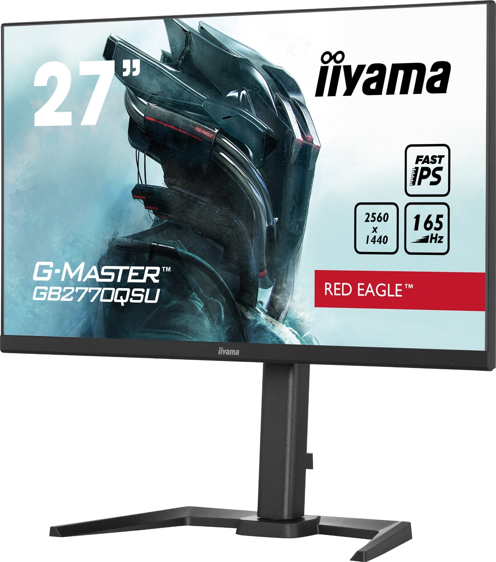 מסך מחשב גיימינג IIYAMA 27’ WQHD 165HZ 0.5MS G-MASTER GAMING IPS