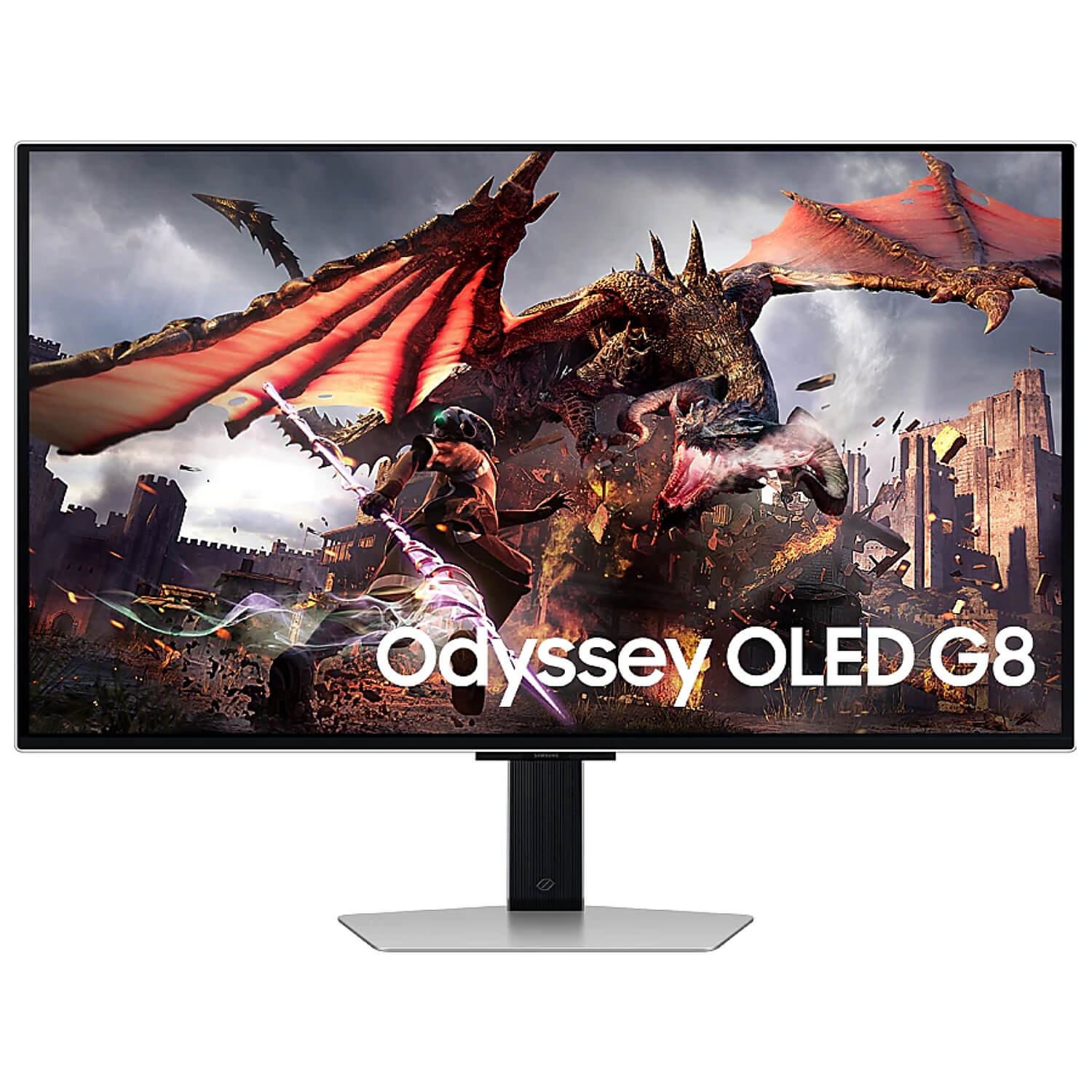 מסך מחשב לגיימינג Samsung 32’’ Odyssey G8 OLED 4K UHD 240Hz 0.03ms