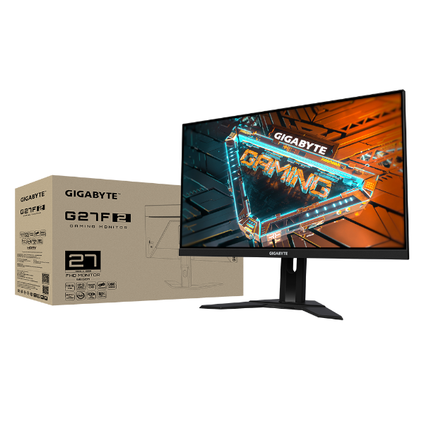 מסך מחשב Gigabyte G27F-2 FHD 1ms 165Hz SS IPS HDMI DP USB 3.2 HUB - Cryptech