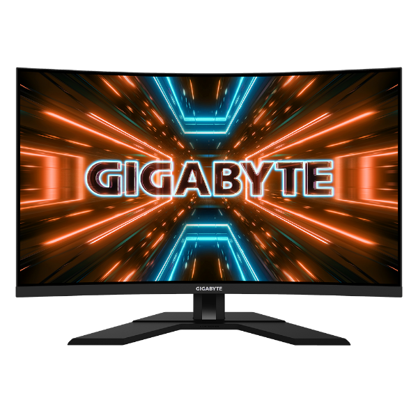 מסך קעור Gigabyte M32QC QHD 1MS 170Hz VA 31.5 DCI-P3 8BITS HDR400 - Cryptech