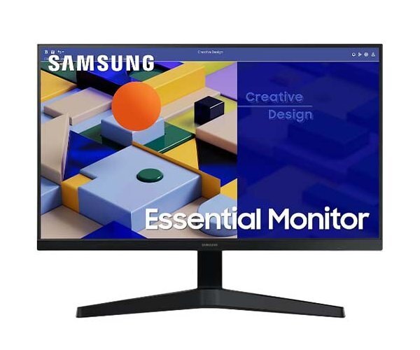 מסך שטוח SAMSUNG S27 C310 4Ms FHD IPS 75HZ VGA HDMI FreeSync - Cryptech