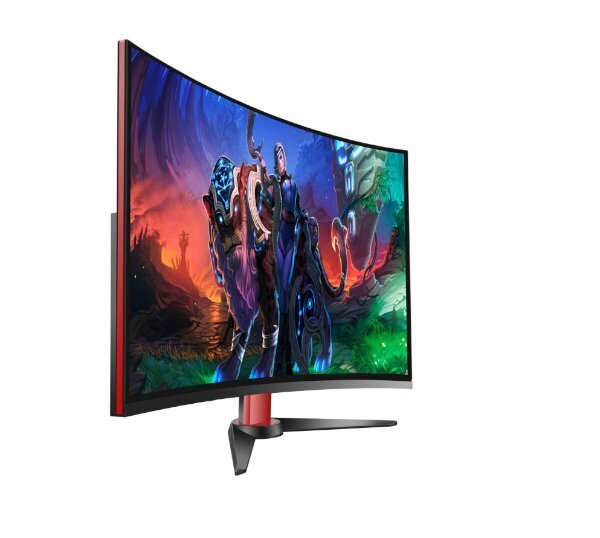 מסך GAMING CURVED FRAMELESS 165Hz HDMI DP DP-CABLE &quot;CG271GW 27 - Cryptech