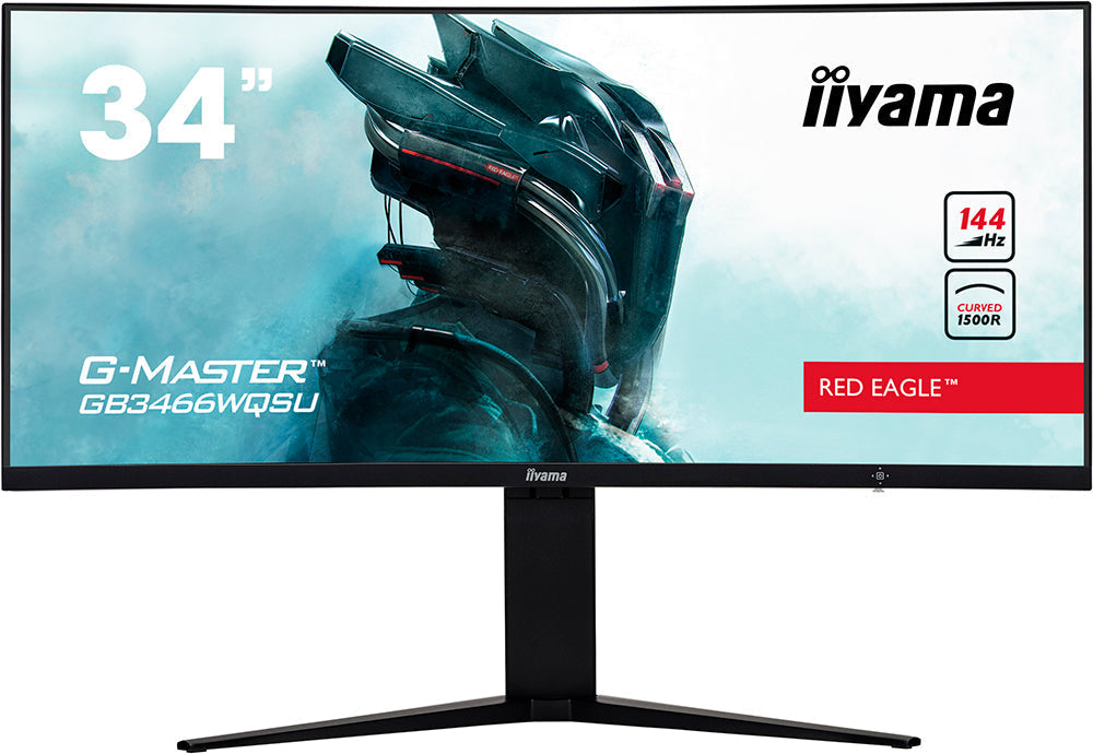 מסך גיימינג קעור IIYAMA 34’ G-MASTER UWQHD 144HZ 1MS VA