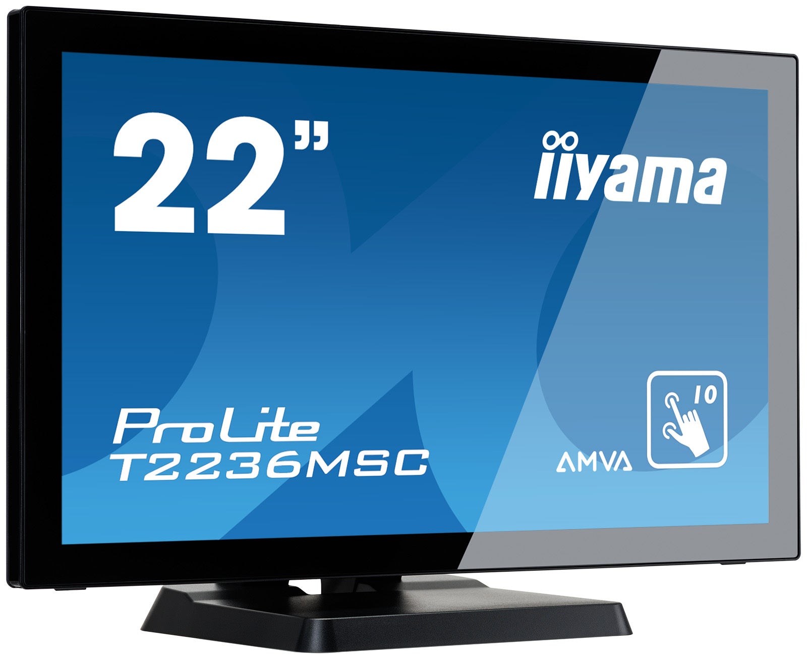 מסך מגע IIYAMA 21.5’ PROLITE AMVA 10PT TOUCH