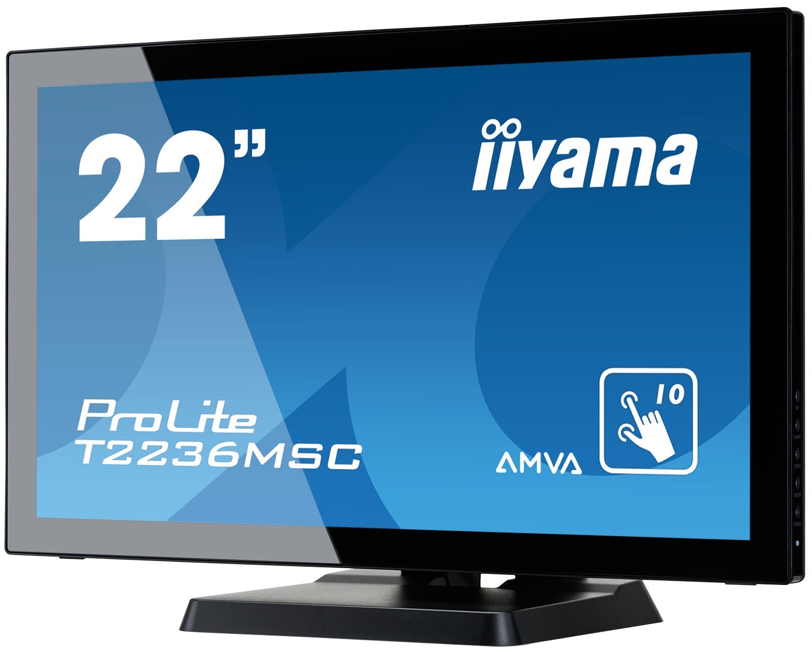 מסך מגע IIYAMA 21.5’ PROLITE AMVA 10PT TOUCH