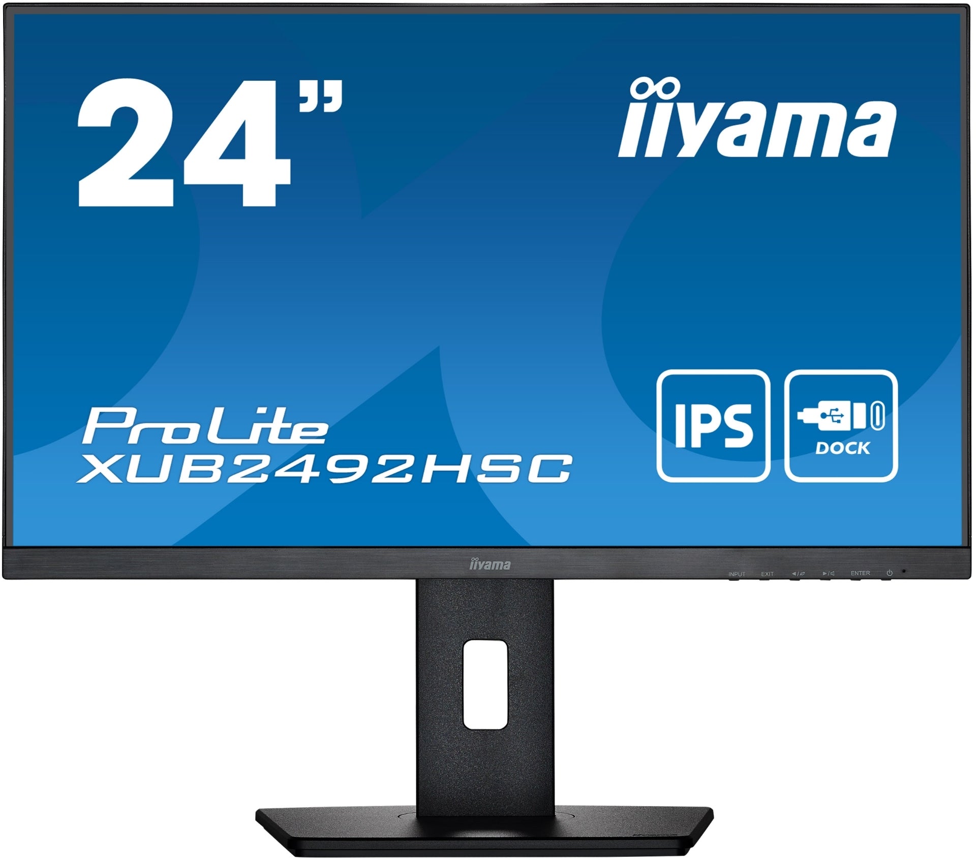 מסך מחשב IIYAMA 24’ PROLITE FHD 4MS (USB-C PD65W) WITH SPEAKERS IPS