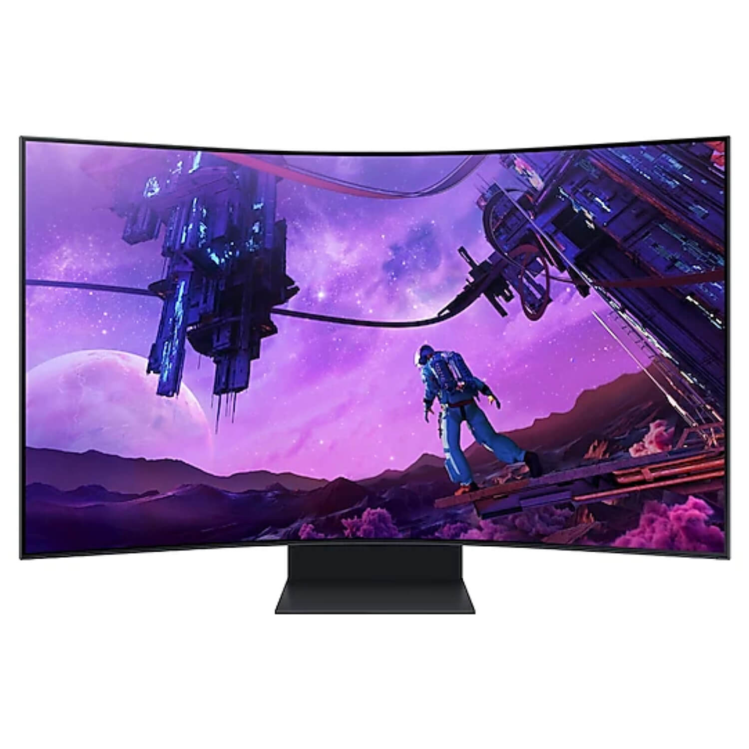 מסך מחשב קעור לגיימינג Samsung 55’’ Odyssey Ark VA 4K UHD 165Hz 1ms 1000R