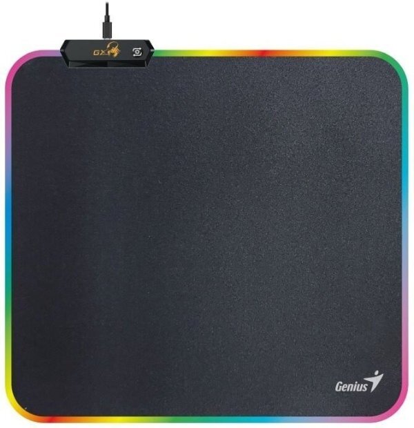 משטח לעכבר Genius GX-Pad 260S RGB Mouse PAD 260X240 USB - Cryptech